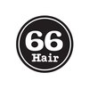 ロクロクヘアー(66 Hair)のお店ロゴ
