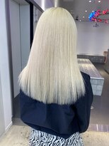 ゲーム 原宿店(GAME)&nbsp;ベージュ/ダブルカラー/ケアブリーチ/髪質改善/原宿