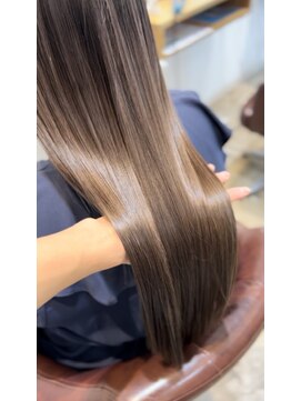 ブルー(BLUE.) 僕にしか出来ない絹髪◯髪質改善酸性ストレート