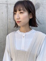 モリオ フロム ロンドン 大宮2号店(morio from London)&nbsp;【なかじま ひびき】切りっぱなし外ハネボブ