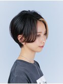 イノセントなエアリーショートスタイル