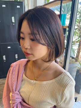 フェリア ファム 桃山台(FERIA fam) 【FERIAfam桃山台】お上品カラー/グレージュ/丸みショートボブ