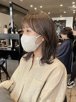 ハルキ ミナト ジャパン オオサカ(HARUKI MINATO japan OSAKA)&nbsp;ナチュラルロブ 20代30代40代ヘア 小顔 大阪ボブ 梅田