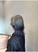 ウルフレイヤー■立川20代30代ハイライトブリーチダブルカラー