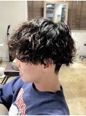 波巻きスパイラルパーマ【中川直希】