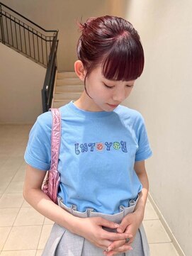 カシェ ホリエ(CACHE HORIE) ミディアム×レッド