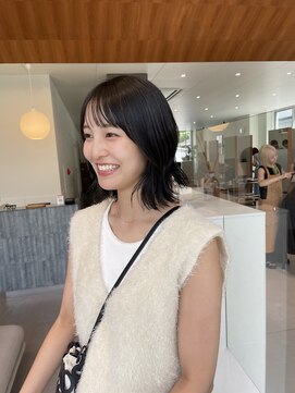 ローレンアオ(LOREN AO) ミルクティベージュオリーブダブルカラーラベンダー