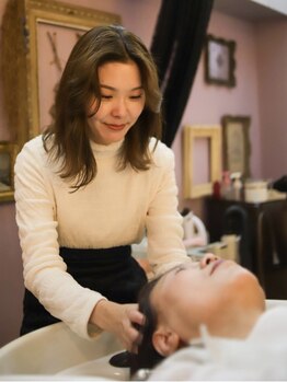 ヘアメイクエコー hair make echoの写真/話題の新感覚ヘッドスパ《頭浸浴》導入!!非日常の癒しをぜひ体感してみてください♪心地良さに虜になる＿*
