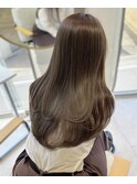 縮毛矯正/巻ける縮毛矯正/髪質改善トリートメント/ロングヘア