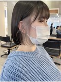 大人ガーリーチョコレートモードプリカールインナーカラー原宿