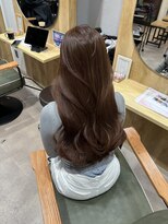 リト(riTo)&nbsp;20代暗めカラーデザインカラーロングオリーブグレージュベージュ