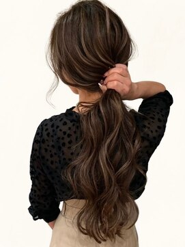 ジルブラン 京都(JIL BLAN) ハイライトバレイヤージュダブルカラーケアブリーチ30代40代