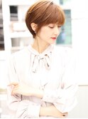 大人くびれショート【20代30代40代】前髪あり　ショートヘア  01