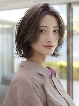 アルトリスト(Altruist Aging×HAIR&SPA) ☆イメチェンピンクベージュアンブレラカラー前髪クールショート