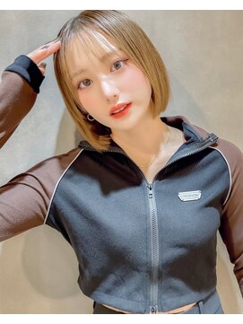 ロンドロゼ 池袋(Lond rose) メルティカラー似合わせカットウェーブミディアム縮毛矯正