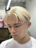 カット＋ケアブリーチ※カラーシャンプー仕上げ￥18000