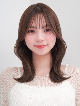 アンアミ シブヤ(Un ami shibuya) 【TOMI】くびれヘア/ミディアムヘア/グレージュ