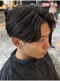 外国人風へア/フェザーショート/フェザーパーマ/千葉駅/森茂樹