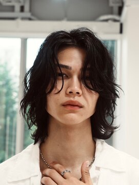 フィフスパーク(fifth PARK) メンズミディアムレイヤーボブルーズスパイラル