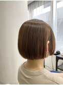 20代30代40代50代　大人ボブ　簡単スタイリング