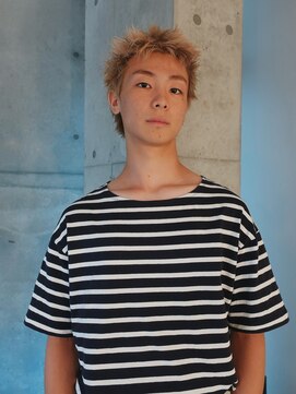 ダブ ムート(DaB MUUT) 90sメンズブリーチショートザグザクスパイキー