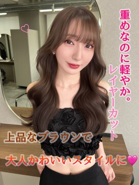 ボタン ハカタ(VOTAN hakata) 【ろみおStyle】大人可愛いレイヤーカット/顔まわりカット/博多