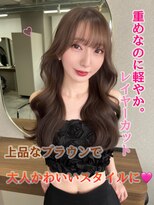 ボタン ハカタ(VOTAN hakata) 【ろみおStyle】大人可愛いレイヤーカット/顔まわりカット/博多