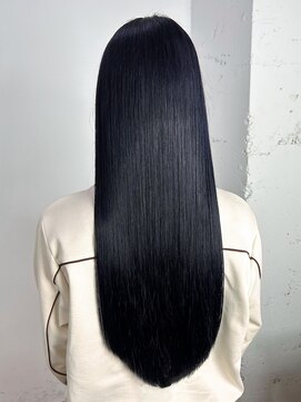 アイティーバイアルバム 八王子店(IT by ALBUM) おくれ毛前髪カットグレージュ暗めカラーロング_ba557911