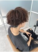 女子ウケNo.1シャドウパーマ、無造作パーマ