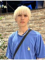 ブームボックス(BOOMBOX)&nbsp;美白に見える抜きっぱなしブロンド