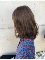 プラスワン 自由が丘(+ONE)&nbsp;【＋ONE 自由が丘】マロンベージュミディ