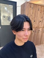 ロストシティ 横浜(LOST CITY)&nbsp;黒髪ニュアンスパーマ