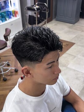 クリーブ 池袋(creeb) リバースパーマ、宮城リョータ風