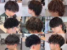 メンズパーマのお客様多数！！