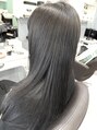 オーブ ヘアー アイク 盛岡高松店(AUBE HAIR Ike)&nbsp;艶ロング×アイスグレー