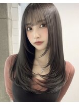 ハム 立川(hum)&nbsp;ココアベージュ/オリーブグレー/小顔/黒髪[立川/髪質改善]