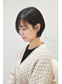 ナチュラルショートボブ
