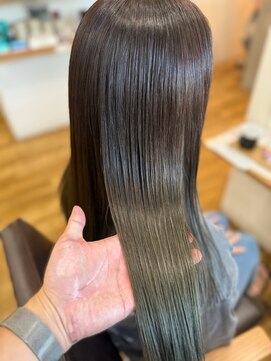 リンク(Link Hair&Spa) 【ASUKA】オリーブグラデーション