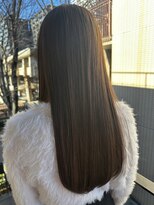 エメ 大宮(Aime)&nbsp;大人女性ガーリーダークアッシュ似合わせカット 大宮髪質改善