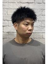 グレイスフルバーバー 赤坂見附店&nbsp;ツーブロスパイキーショート