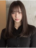 ロングストレートヘア