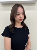 心斎橋/着物ヘア/大人ガーリー/ダークアッシュ/似合わせカット