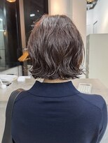 ミィ 表参道(mee.)&nbsp;似合わせカット ボブパーマ パーマ ミニボブ 切りっぱなしボブ