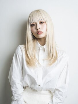 ハーツオオサカ(HE:ARTS OSAKA) ホワイト系ハイトーン×韓国ロング【梅田】