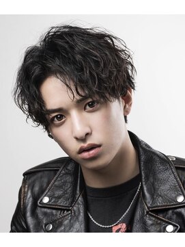 アストラ(ASTRA) MEN’S HAIR/波巻きツイストスパイラル/リバースセンターパート