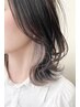 【さり気ないチラ見せ】カット+全体カラー+インナーカラー￥17,540～