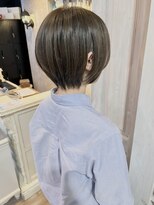 キャアリー(Caary) 福山美容室caaryくびれひし形丸みショート骨格補正髪質改善20代