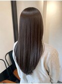 髪質改善ストレート/ダークグレージュ【長津田/髪質改善】