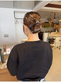 お呼ばれヘア