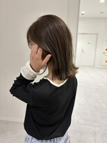 ケンジ 横浜(KENJE) アッシュグレージュ/ブリーチなしダブルカラー/横浜美容室
